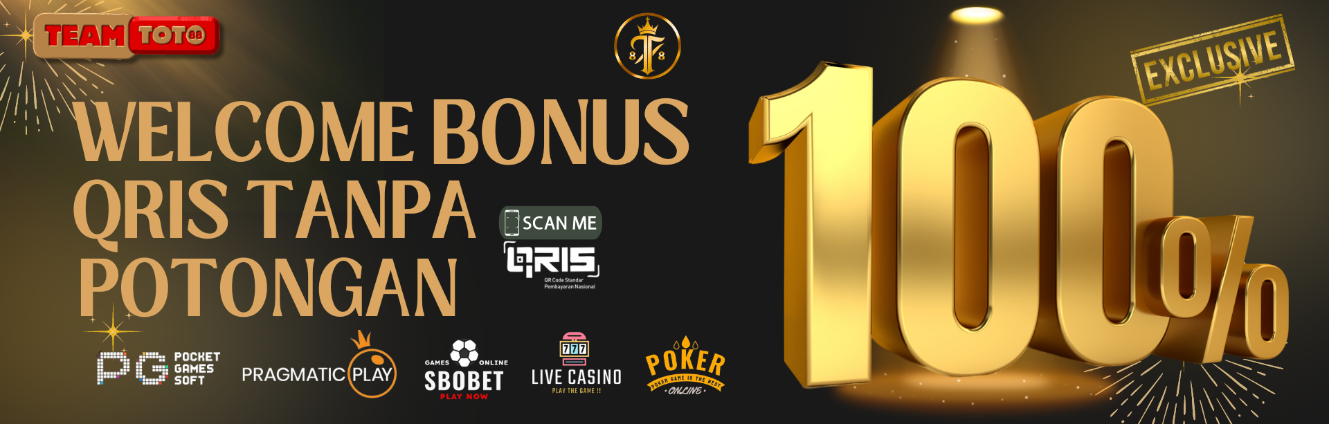 Welcome Bonus ( QRIS ) 